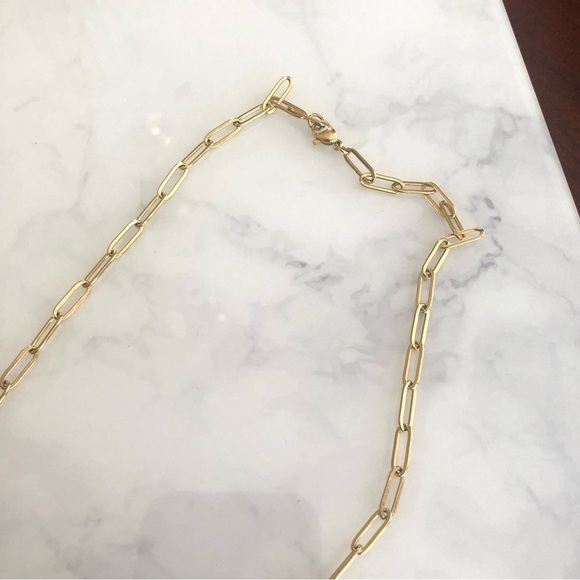 Chain Gold Tone Necklace - Picture 2 of 3